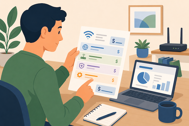 Learn how to read your internet bill, decode hidden fees, spot overcharges, and cut your...